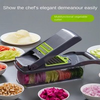 Multifunctionele Groentesnijder 16 In 1 Handheld Fruitsnijmachine Shredder Keuken Groentesnijder Aardappelsnijder Shredder Molen