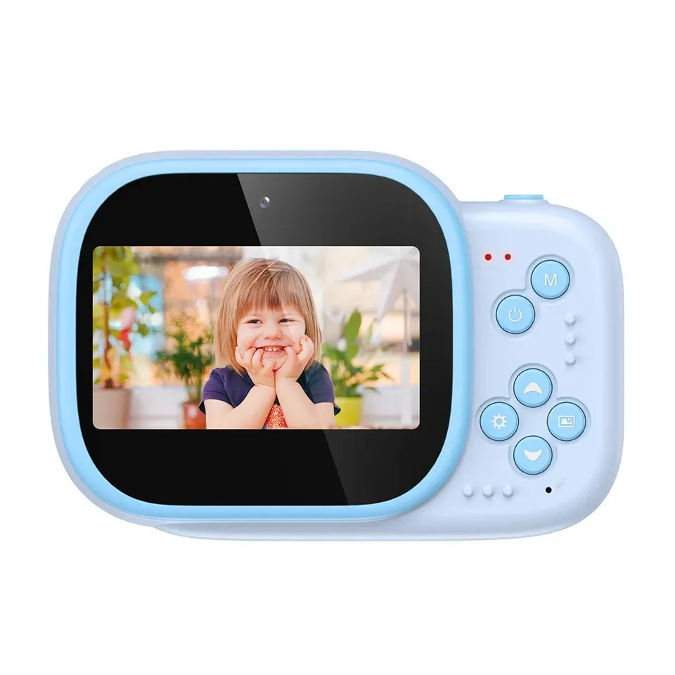 2023新製品1080P30FPSビデオポータブルMP3かわいい子供用インスタントプリントカメラ子供用