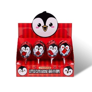 Vente en gros pas cher Chocolat Mignon <span class=keywords><strong>Petite</strong></span> Oie Bonbons pour enfants Bonbons sautants Sucette Chocolat - Product Image 1