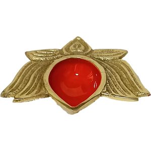 PARIJAT Handmade Antique Kuber Deepak <b>Lamp</b> Small Ethnic Design Curved <b>Oil</b> Wick for Home Decor Temple Puja Office Counter Diwali - Product Image 1
