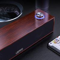 Altavoz de Madera Clásico, Inalámbrico/Con Cable, Doble Uso, Altavoz de Pared/Escritorio, Sonido HiFi, Conector de Audio de 3.5mm