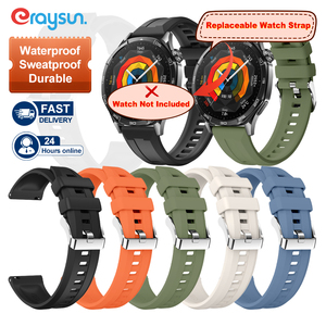 Moda para Huawei GT6 22mm correa de reloj ajustable reloj deportivo Correa suave accesorios de reloj correa de reloj de silicona - Product Image 2