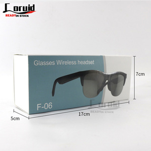 2025 Design AI F06 F07 F08 BT lunettes intelligentes écouteurs sans fil <span class=keywords><strong>Anti</strong></span> lumière forte <span class=keywords><strong>Anti</strong></span> polarisation lunettes de soleil conduite - Product Image 2