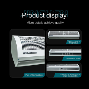 Nueva Barrera de <span class=keywords><strong>Aire</strong></span> con Motor AC Certificado por CE, Montaje en Pared/Ventana para Tiendas, Restaurantes y Mercados, Ventilación Eficiente de <span class=keywords><strong>Aire</strong></span> Frío - Product Image 2