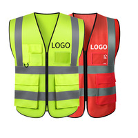 High Visibility Breathable pink Reflective Vest Safety Vest for Women