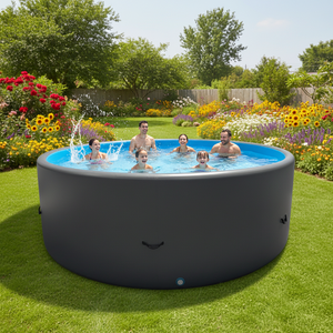 <span class=keywords><strong>Piscine</strong></span> à structure Drop-Stitch, pas de fondation nécessaire, <span class=keywords><strong>jouet</strong></span> aquatique familial portable - Product Image 2