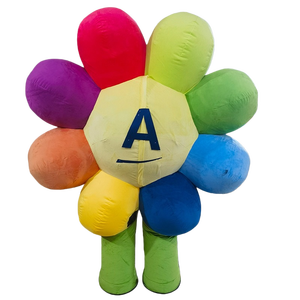 Disfraz Inflable Personalizado <span class=keywords><strong>de</strong></span> Flor para Fiesta <span class=keywords><strong>de</strong></span> <span class=keywords><strong>Halloween</strong></span>, Disfraz <span class=keywords><strong>de</strong></span> Mascota <span class=keywords><strong>de</strong></span> Girasol Personalizado, MOQ 1 Pieza - Product Image 4