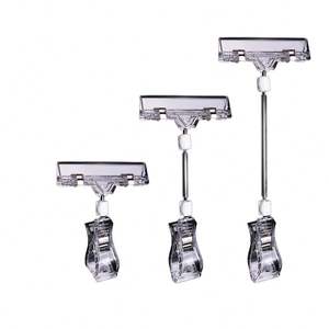 Caja de Plástico Portátil Moderna con Clips para Exhibición de Dulces en Supermercados, Letrero de Precio al por Mayor, Promoción - Product Image 1