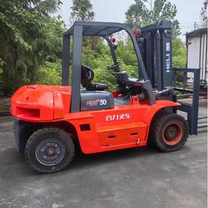 Hot Selling HELI 5T Used Diesel Forklift Truck High Performance Construction Machinery for Warehouse <b>Material</b> <b>Handling</b> Made - Product Image 2