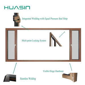 Huasin OEM ODM, Proveedor de <span class=keywords><strong>Ventanas</strong></span> de Madera Revestidas de Aluminio con Drenaje Oculto Estándar Estadounidense 2025 - Product Image 6