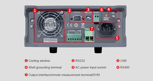 Alimentation électrique de laboratoire programmable réglable MATRIX 600W 80V 30A pour la maintenance électronique - Product Image 4