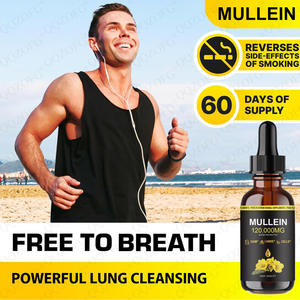 MULLEIN 120000MG Saf Bitkisel Takviye Sıvı Damlası Sindirim Cilt Akciğer Hücreleri Sağlığı Desteği Mullein Yaprağı Ekstresi - Product Image 6