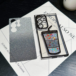 <span class=keywords><strong>Cover</strong></span> per tazze da tè con paillettes di frutta e paillettes dinamiche per <span class=keywords><strong>Samsung</strong></span> <span class=keywords><strong>Galaxy</strong></span> <span class=keywords><strong>S22</strong></span> S23 S24 <span class=keywords><strong>Ultra</strong></span> latte - Product Image 2