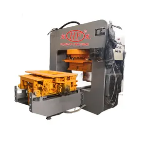 Máquinas de fabricación de máquinas de fabricación de tejas de hormigón para ideas de pequeñas empresas HFT300 con mano de obra baja