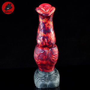 NNSX Baru Datang Besar Silikon Anal Plug Super Besar Realistis <span class=keywords><strong>Penis</strong></span> Buatan dengan Pengisap Dewasa Wanita Tali Pada Dildo Seks - Product Image 3