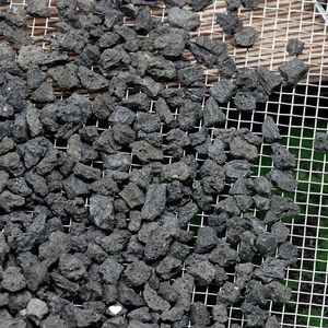 Pierre volcanique noire paysage aquatique support sable roche volcanique particules filtre matériel nutritif sol Offre Spéciale 2025 - Product Image 5