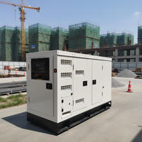 Générateur diesel silencieux Raywin EU Stage III 62,5 kVA 50 kW 400 V 50 Hz avec capot silencieux