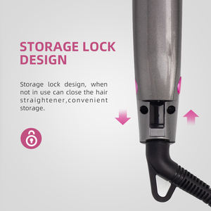 Usine directe plaques en céramique fer plat <span class=keywords><strong>fers</strong></span> à lisser outils de coiffure professionnel large plaque lisseur de cheveux - Product Image 5