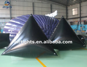 Al Aire Libre de alta calidad Dorito Bunker tamaño personalizado al por mayor inflable triángulo Paintball Bunkers - Product Image 5