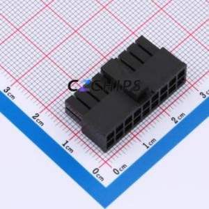 43025-18Y Housing (Wire-to-Board / Wire-to-Wire) P=3mm Connector ( Jack Structure: 2x9P )( Pitch: 3mm )( Row Spacing: 3mm ) - Product Image 1
