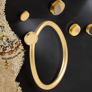 Anillo de Plata Sólida con Bisel de Estilo Vintage, Chapado en Oro de Alta Calidad, Más Vendido, para Regalo de Compromiso, Aniversario y Boda - Product Image 3