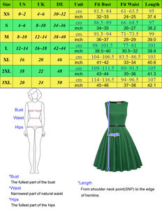 CL6086-62 Grace Karin 50 Modelli <span class=keywords><strong>Abito</strong></span> Vintage Anni '50 <span class=keywords><strong>Verde</strong></span> Scuro Senza Maniche Lunghezza al Ginocchio in Cotone per Donna - Product Image 6