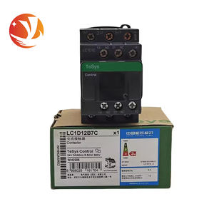 Contactor de CA Tripolar LC1D12B7C de Schneider, Nuevo y Original, Controlador Programable PLC - Product Image 1