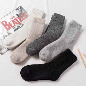 <b>Winter</b> Autumn Women's Thickened Wool <b>Socks</b> – Cashmere Tube Terry Fuzzy Cozy <b>Socks</b> for Warm Home Daily Wea - Product Image 2