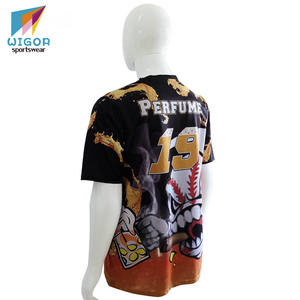 Premium 3D-Druck Hot Sale Team Jersey Coolmax Stoff Slow Pitch Softball Jersey - Product Image 3