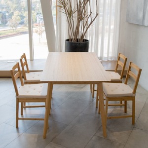 Tablero de bambú tipo I, madera maciza, mesa pequeña, tablero de bambú para mesa, estante de almacenamiento, barra, armario, bambú ecológico - Product Image 4