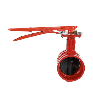 टरबाइन ग्रोव तितली वाल्व XD381X-16Q डक्टाइल आयरन मैनुअल पानी फायरफाइटिंग क्लैंप प्रकार सिग्नल वाल्व - Product Image 6