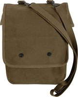 Sac à bandoulière en toile pour cartes, robuste, utilitaire, pour rangement EDC, 15x12x1 pouces