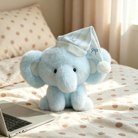 Pyjamas personnalisés super doux, série animaux, jouets en peluche, cochon, mouton, ours, éléphant, coffret cadeau