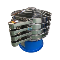 Machine à Tamiser Vibrante Industrielle à Trois Couches XC pour Poudre Fine, Son de Riz, Farine – Tamis de 0,3 mm pour Moulin