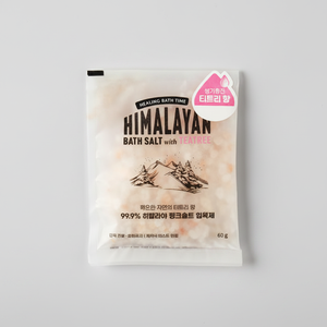 Sal rosa del Himalaya Sal de baño 60 g con aroma de árbol de té refrescante - Product Image 2