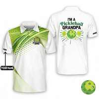 Camiseta Deportiva Personalizada para Hombre con Diseño de Transferencia Térmica, Gráfico, Transpirable, de Secado Rápido, Uniforme de Pickleball de Verano, Estampados, Manga Corta