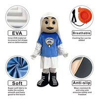 Costume de mascotte robot mignon sur mesure, en peluche, pour cosplay, événements et promotions de marques d'anime et de carnaval