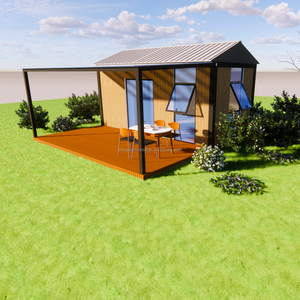 <span class=keywords><strong>บ้าน</strong></span>สำเร็จรูปแบบตู้คอนเทนเนอร์เหล็ก ราคาค่าขนส่งต่ำ กันน้ำ กันไฟ ดีไซน์<span class=keywords><strong>บ้าน</strong></span>ไร่ <span class=keywords><strong>หลังคา</strong></span>ทรงจั่ว - Product Image 3