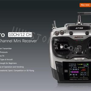 Nouveau contrôleur Radio Radiolink <span class=keywords><strong>AT9S</strong></span> Pro TX 10/12CH RC avec récepteur R9DS RX 2.4G pour avions-Jouets électriques - Product Image 4
