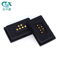 Connecteur magnétique étanche CZX Pogo Pin à 2, 3, 4, 5, 6, 7, 8 broches