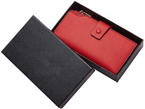 Most Selling Women’s RFID Blocking Large Capacity Leather <b>Purse</b> Wallet with Multiple Card Slots and Zipper Closure For Sale - Product Image 1