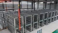 Maison conteneur pliable hors réseau, maison préfabriquée modulaire avec système d'énergie solaire, ignifuge et étanche pour les zones rurales isolées
