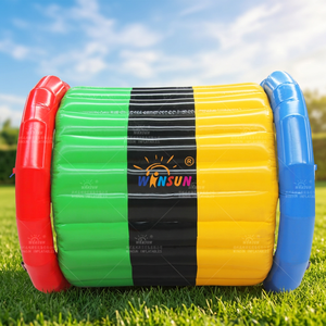 Winsun <b>Inflatable</b> Walking Roller Big Circle Team Building <b>Game</b>-PVC Material Customizable Size - Product Image 1