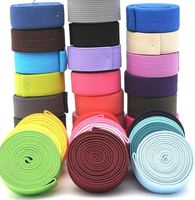2.5cm -5cm coloré Polyester caoutchouc élastique bande épaissie Jacquard bagages accessoires sangle élastique