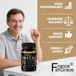 Extracto Natural de Maca 750mg 30 Cápsulas Suplemento Natural de Raíz de Maca en Polvo - Product Image 4