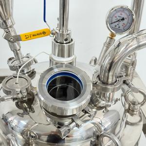 Recipiente a presión de acero inoxidable de 20L y bomba Reactor de destilación extractiva sintética Ventas directas de fábrica de China - Product Image 4