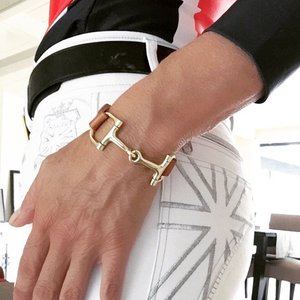 New Latest Models <strong>Horse</strong> <strong>Bracelet</strong> Equestrian Jewelry Leather Chain 316l Stainless Steel Silver Snaffle Bit <strong>Bracelet</strong> for Women Men - Product Image 3