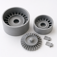 Service de fabrication CNC de pales de turbine / roues de turbine à gaz en Inconel 601 / 600 / 625 / 718 / X750 pour modèles d'avions