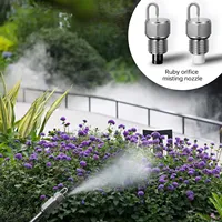 Générateur de brouillard à haute pression Lisen, atomiseur en acier inoxydable, refroidissement par brouillard extérieur pour sites touristiques populaires