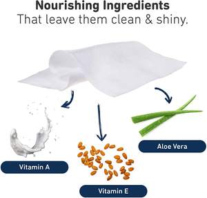 Kunden spezifische natürliche pflanzliche Haustier reinigung biologisch abbaubare Tücher Augen tücher Haustiere Desodor ie rende Mehrzweck tücher - Product Image 4